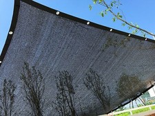 70 Sunblock Shade Cloth with Grommets 10x12ft for Plant Greenhouse Barn Pool