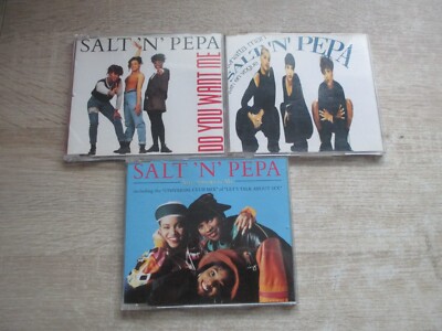 Salt `N`Pepa 3 Maxi-CD Sammlung Whatta Man + Do You Want Me + You Showed me