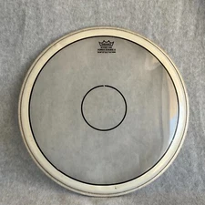 Vintage 14" REMO Weather King Power Stroke II Drumhead Clear Made In USA
