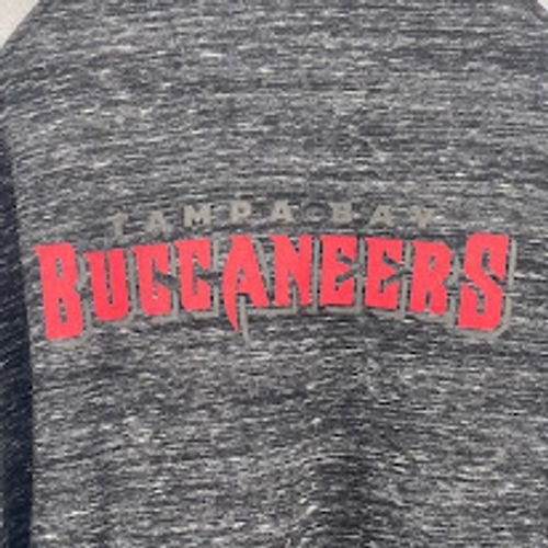 Tampa Bay Buccaneers NFL Fanatics Full-Zip Heathered Gray Track Jacket 2XL - Picture 6 of 7