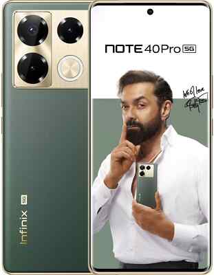 Infinix Note 40 Pro 5G(Green 256GB 8GB RAM) 6.78'' Dimensity 7020 Global Version