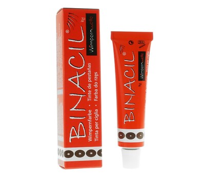 BINACIL by Wimpernwelle - Wimpern- & Augenbrauenfarbe NATURBRAUN 15 ml 