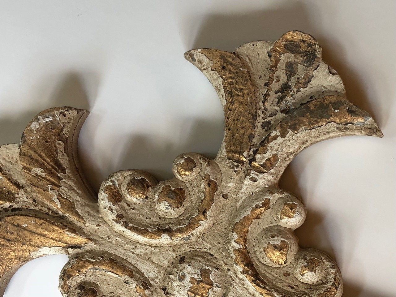 NEW Rustic Carved CHRISTIAN CROSS Paint WOOD Shabby Chic Distressed Finish 18" F