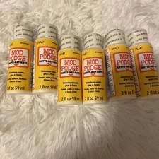Plaid:Craft Mod Podge Matte Finish Uncarded-2oz (lot Of 6)