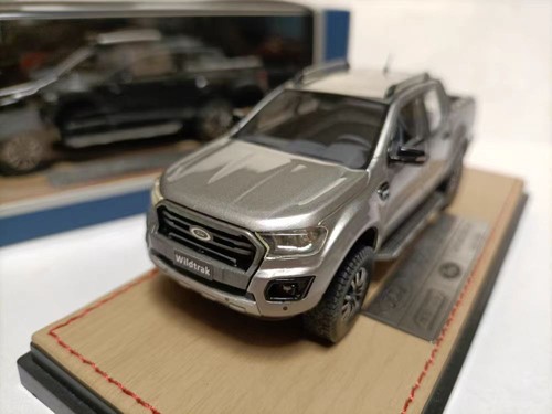 MK Trax Resin 1/43 Ford Ranger Wildtrak PickUp 2019 Silver