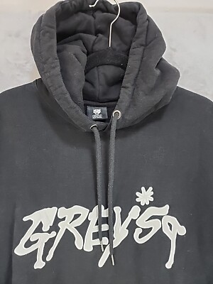 G59 Records Men's Small Black Hoodie Grey Five Nine Rare | eBay