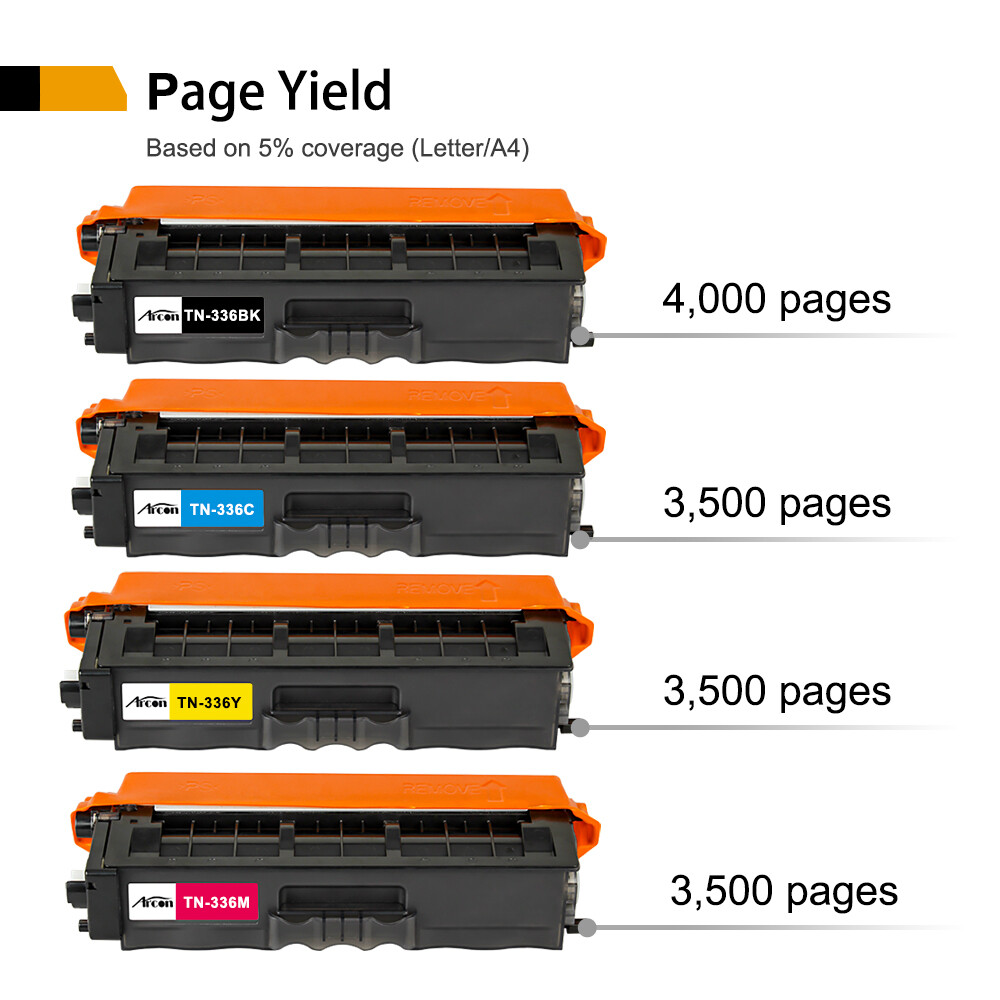 Toner Compatibile Brother TN336BK Nero – Per HL-L8250CDN, HL-L8350CDW, MFC-L8850CDW