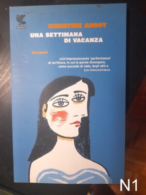 Una settimana di vacanza di Angot - libro Guanda N1