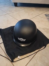 AHR DOT Approved Motorcycle Half Helmet Chopper Cruiser Scooter ABS Shell S-XL