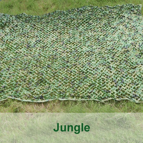 Desert Camouflage Woodland Military Net Camo Netting Hunting Camping Tent Cover - Picture 12 of 12