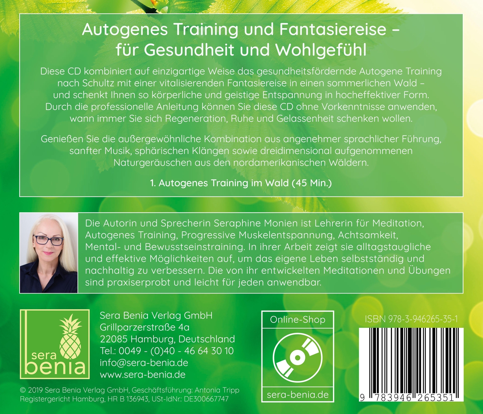 Thumbnail - Seraphine Monien | Autogenes Training Wald Autogenes Training Mit