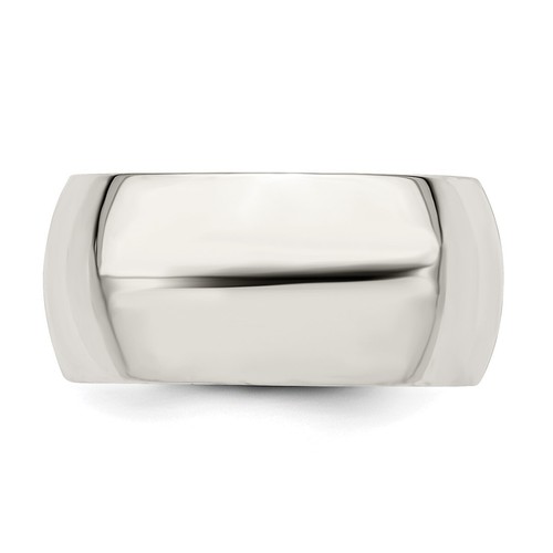 Sterling Silver 10mm Comfort Fit Band Ring - 第 5/6 張圖片