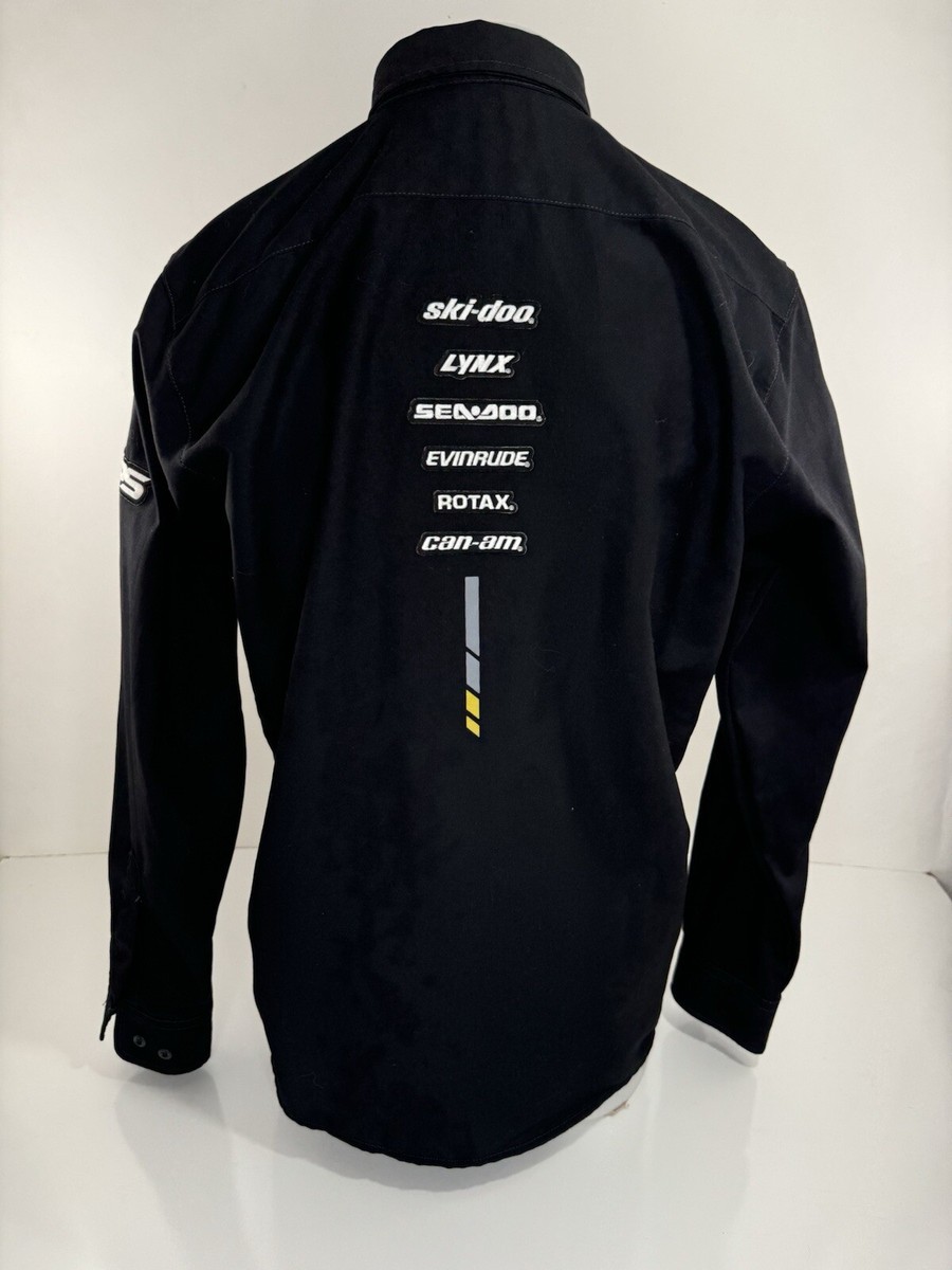 BRP / XPS - SKI-DOO, LYNX, SEA-DOO, EVNIRUDE, ROTAX, CAN AM Md Shirt - EXCELLENT View 3
