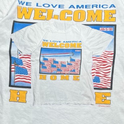 90s vintage USA American Shirt Single stitch Shirt size L