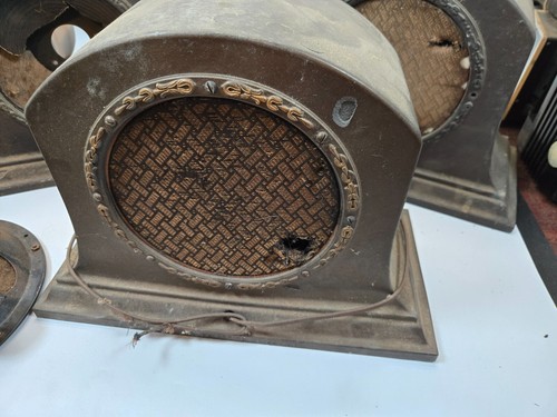 Lot of 3 RCA radiola 100a loudspeakers speakers for parts - Picture 2 of 8