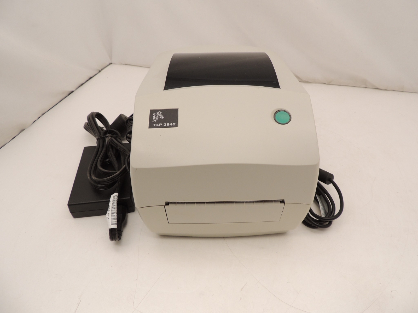 Zebra TLP 3842 Network USB Thermal Label Printer with Ribbon
