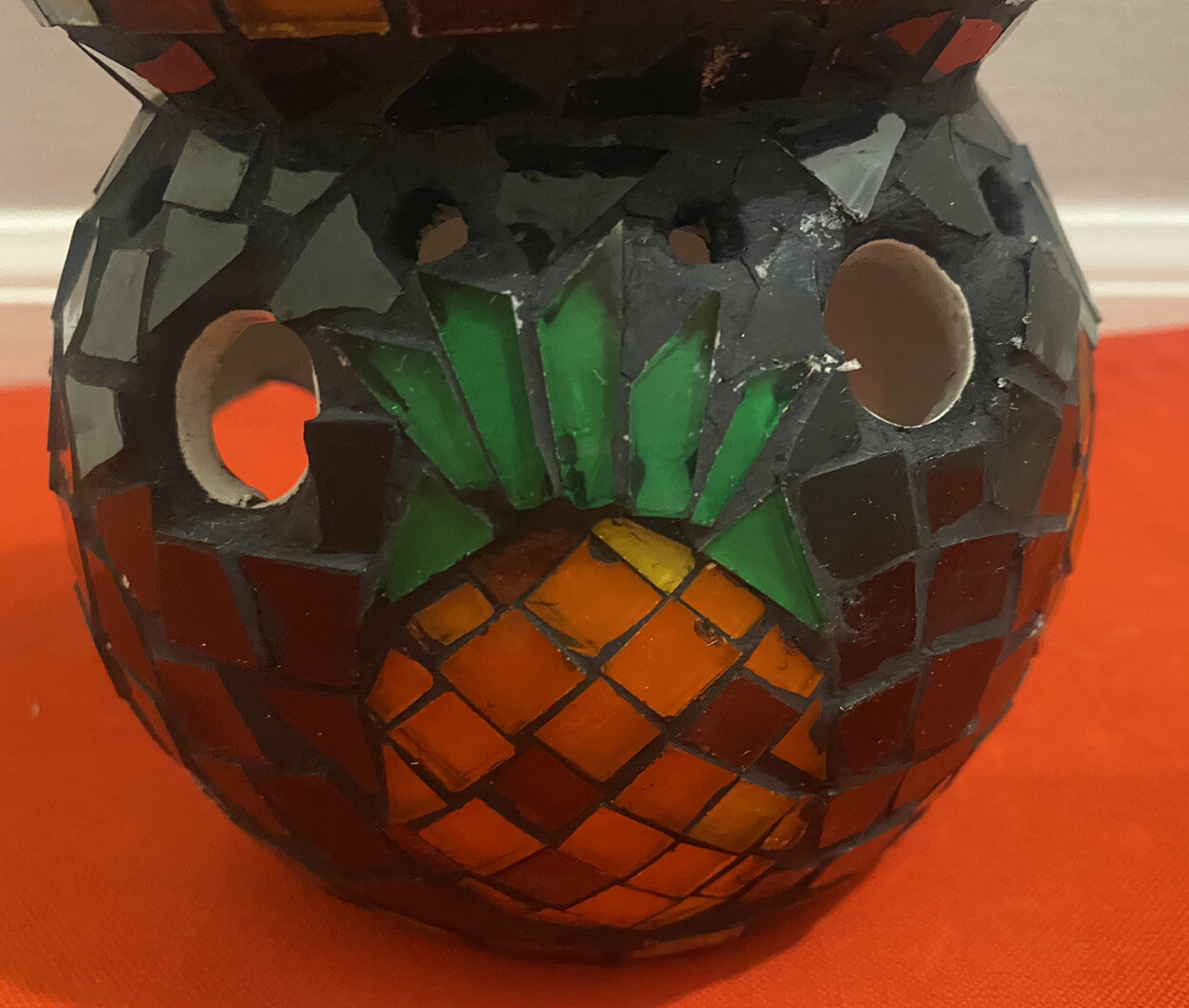 Yankee Candle Pineapple Mosaic Candle Holder eBay