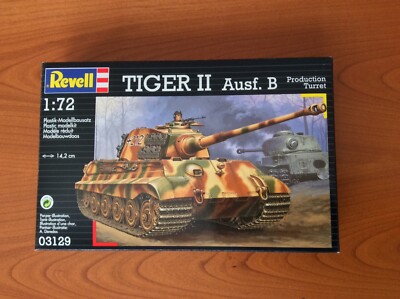 1/72 REVELL 03129 Tiger II Ausf. B in OVP versiegelt