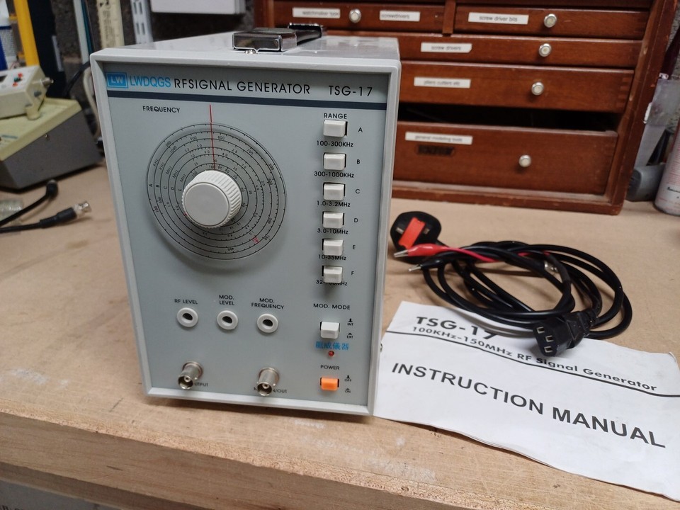 lwdqgs rf signal generator 100khz to 150mhz eBay