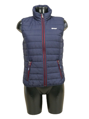 Gaastra Damen Jacke Weste Gr M / Blau Steppweste Neuwertig  ( S 9124 R )
