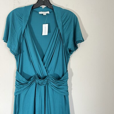 banana republic emerald green dress Reversible Patricia Dress main image 1