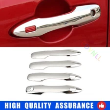 For Toyota Corolla 2019-2023 Chrome Steel Exterior Side Smart Door Handle Cover