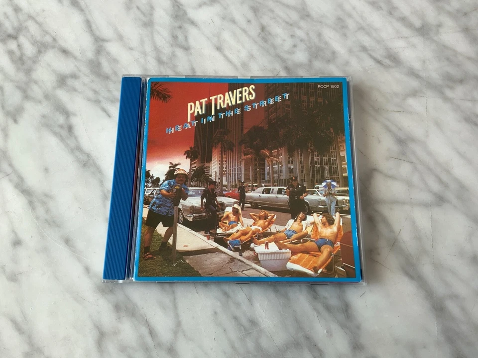 Pat Travers Band Heat In The Street CD JAPAN IMPORT! 1990 Polydor POCP-1502 RARE Foto 3 de 4