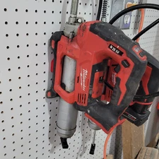 Milwaukee Compatible Wall Mount for M18 2646 Cordless Grease Gun, Tools Holder