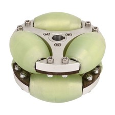 B- Omni Directional Wheel 100mm 80KG Load Double Row High Hardness Omni Wheel