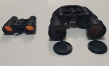 Binoculars 10x50 and 4x30 in case
