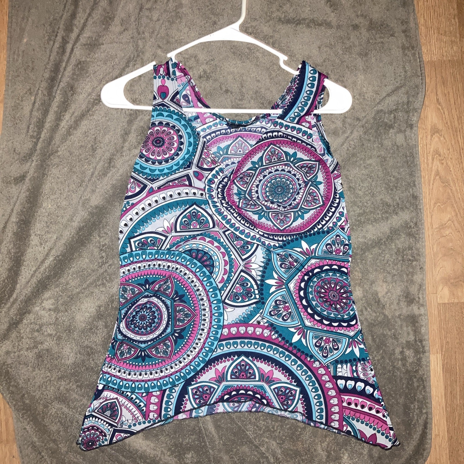 Womens Retro Style Summer Tank Top Size S