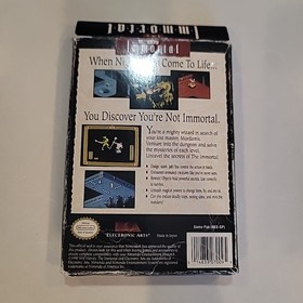 The Immortal - Nintendo NES - Complete In Box CIB 