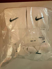 Nike Everyday Cushioned Dri-FIT 6-8 Socks - 6 Pairs, White (SX7666-100)