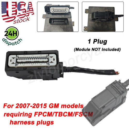 For 07-15 GM Chevrolet Cadillac Buick Fuel Pump Control Module FPCM Harness Plug
