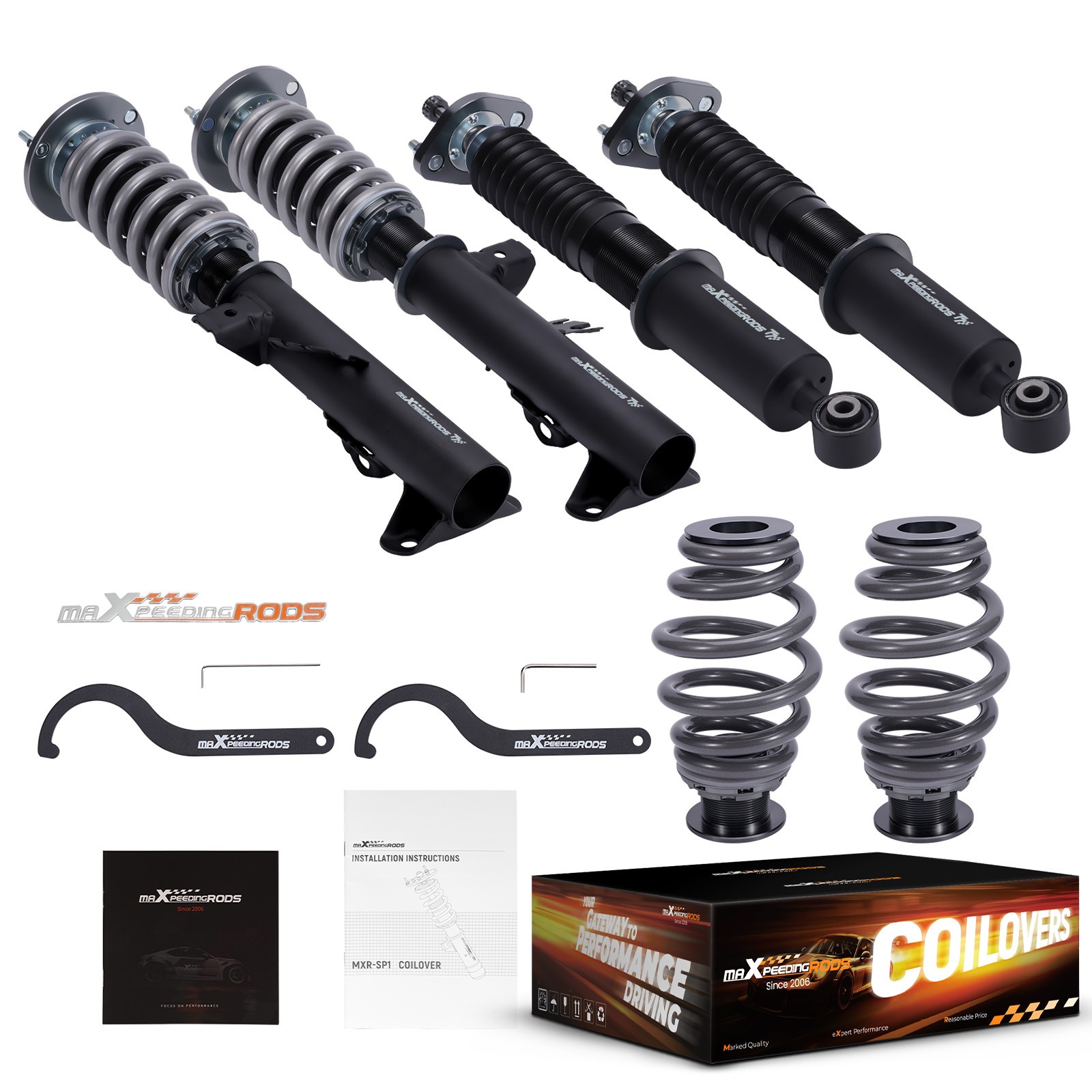 New Coilovers for BMW 3 Series E36 90-1998 Saloon Coupe Estate E36 Camber plate