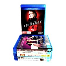 Red Sparrow Action, Drama, Thriller, Comedy 6x Blu-ray Gift Set Bundle Region B