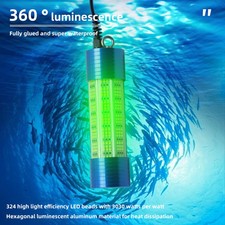 1 PC LED Fishing Light 150W Lures Fish Finder Lamp Attracting Bait Submersible