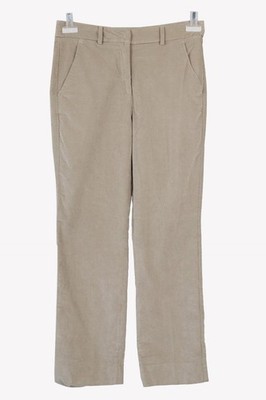 Max Mara Damen Hose Gr. 36 (IT 40) Beige Hose Chino Pants