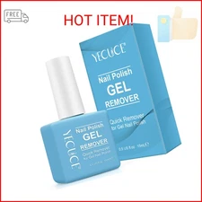 Gel Nail Polish Remover, Gel Polish Remover for Nails, No Need for Foil, Quick &
