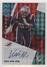 2020 Panini Mosaic Choice Fusion Red Prizm Kyle Van Noy #AM17 Auto uk2