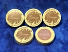 5 pc Lot ~ ALAMAR Cosmetics ~ Hydrating Bronzer ~ CAFE CON LECHE ~ 2.3g Each