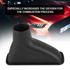 Car Air Duct Front Bumper Cooling Air Intake Pipe Hose ABS Universal