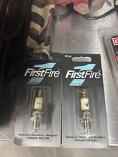 Lot of 2 FirstFire FF-19 Spark Plugs New Seal...