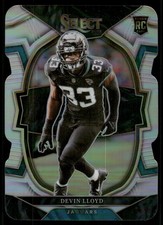 2022 Select Devin Lloyd #43 Silver Prizm Die-Cut