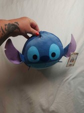 Disney Tsum Tsum Stitch Plush Stuffed Animal Toy Blue Large Just Play Extra Soft