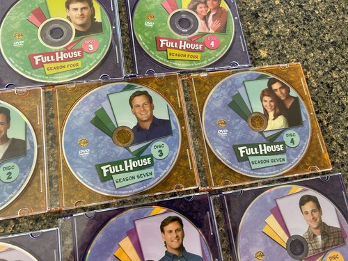 Full House 90s TV Series DVD Lot (11/12) From Seasons 4, 7, 8 CLEAN - Imagen 4 de 9