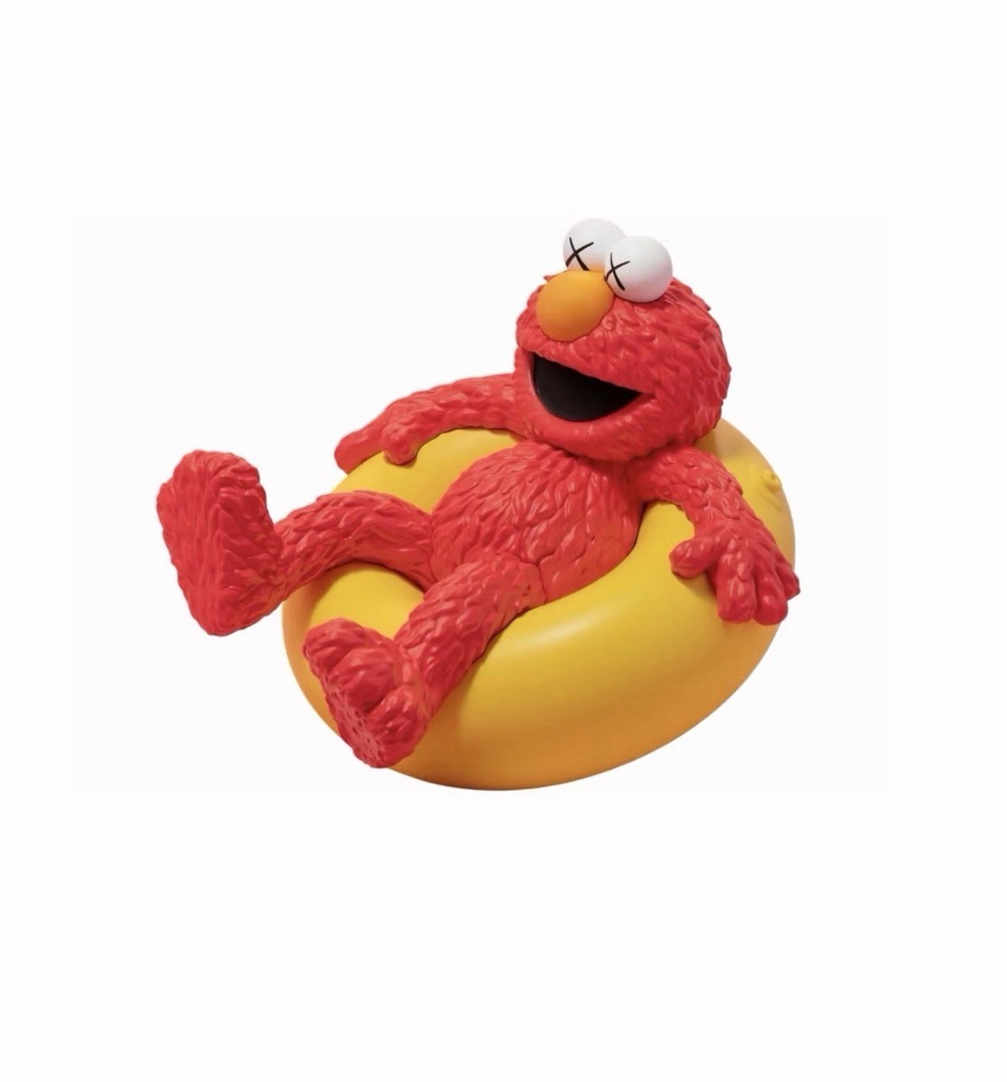 KAWS x Sesame Street Water Parade Elmo Figure | eBay