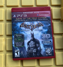 Batman: Arkham Asylum GOTY Edition Greatest Hits (PS3) T Action Adventure