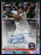 2019 Topps Chrome Sapphire Edition #CSA-WA Willians Astudillo Rookie Autographs