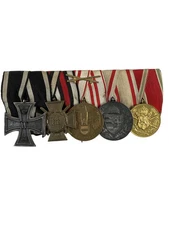WW1 Austro-Hungarian Group of Five Medals